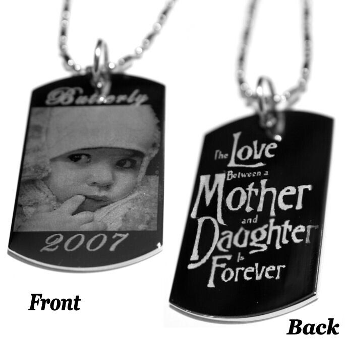 Silver Pendant - Personalize with Your Design 100% - Stainless Steel